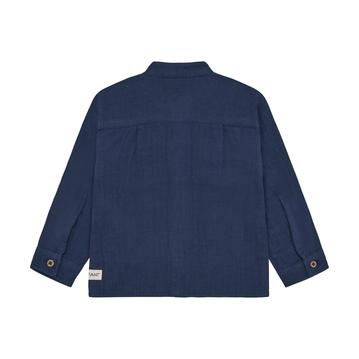 Skyrta, muslin - Medieval Blue