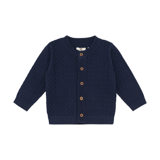 Peysa, knit - Medieval Blue