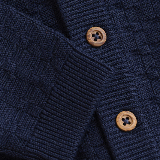 Peysa, knit - Medieval Blue