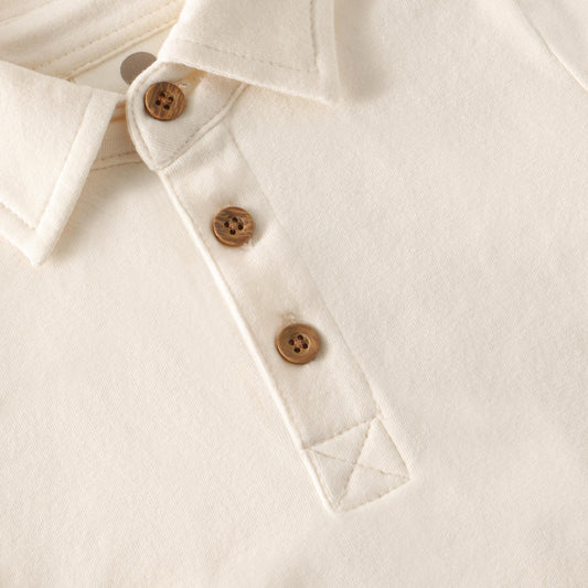 Skyrtusamfella, Polo - Pearled Ivory