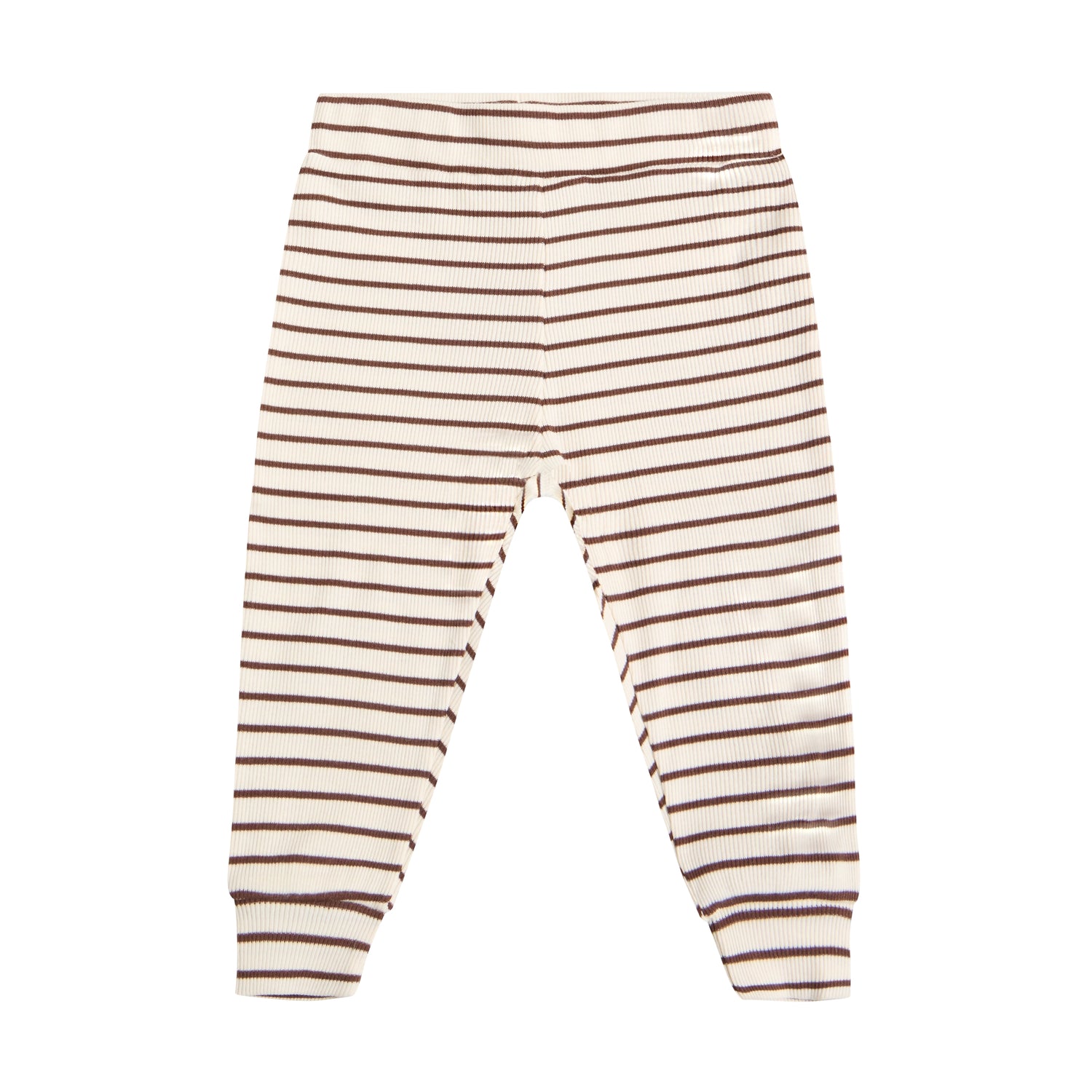Buxur, rib stripe - Chestnut