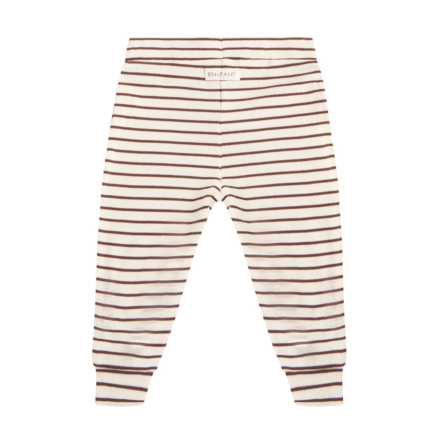 Buxur, rib stripe - Chestnut