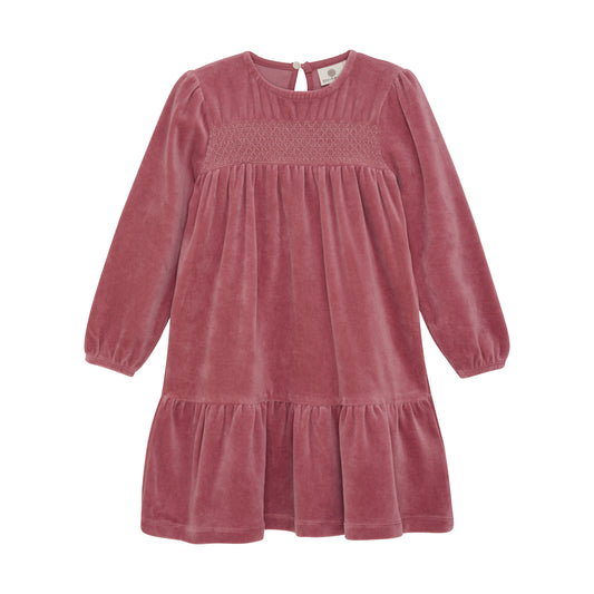 Kjóll Velour - Nostalgia Rose