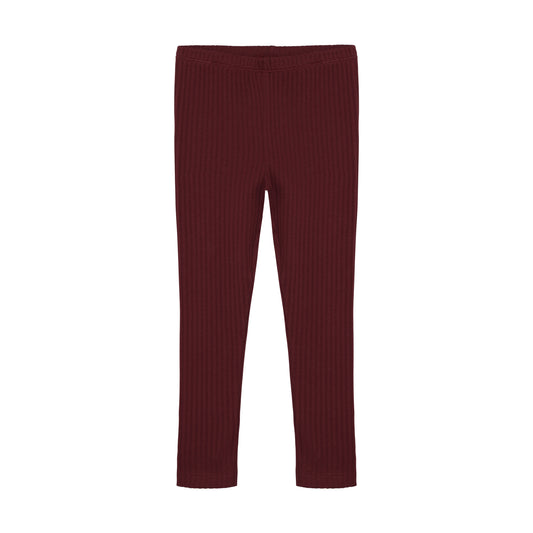 Leggings Pointelle - Burgundy