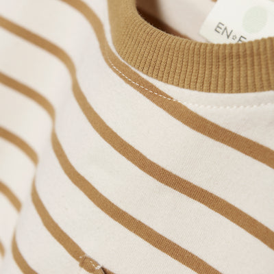 Bolur, T-Shirt stripe - Sandshell