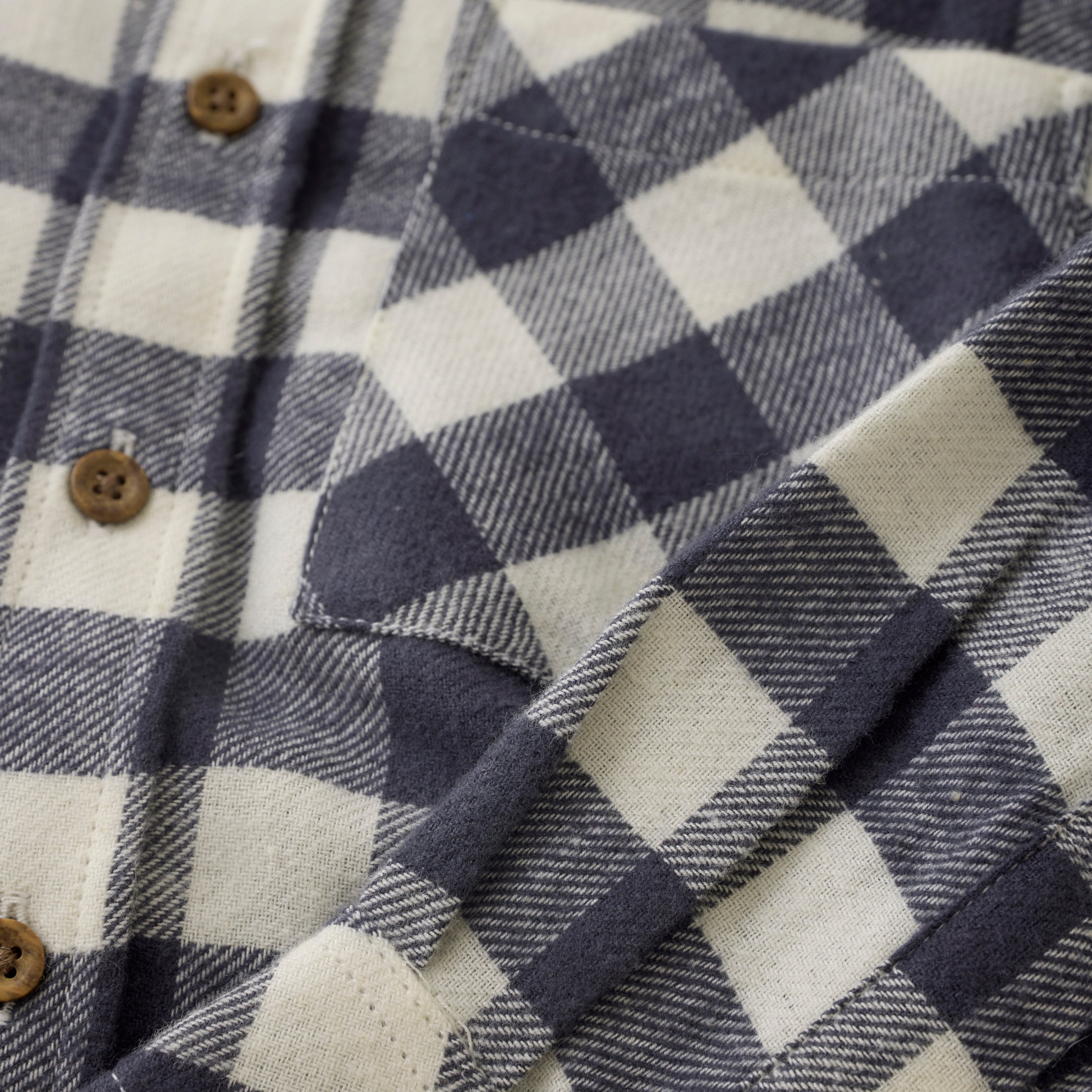 Skyrta Check - Ebony