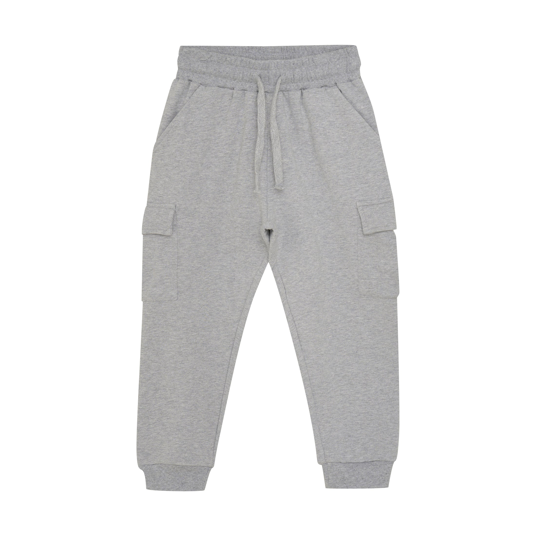Joggingbuxur - Light Grey Melange