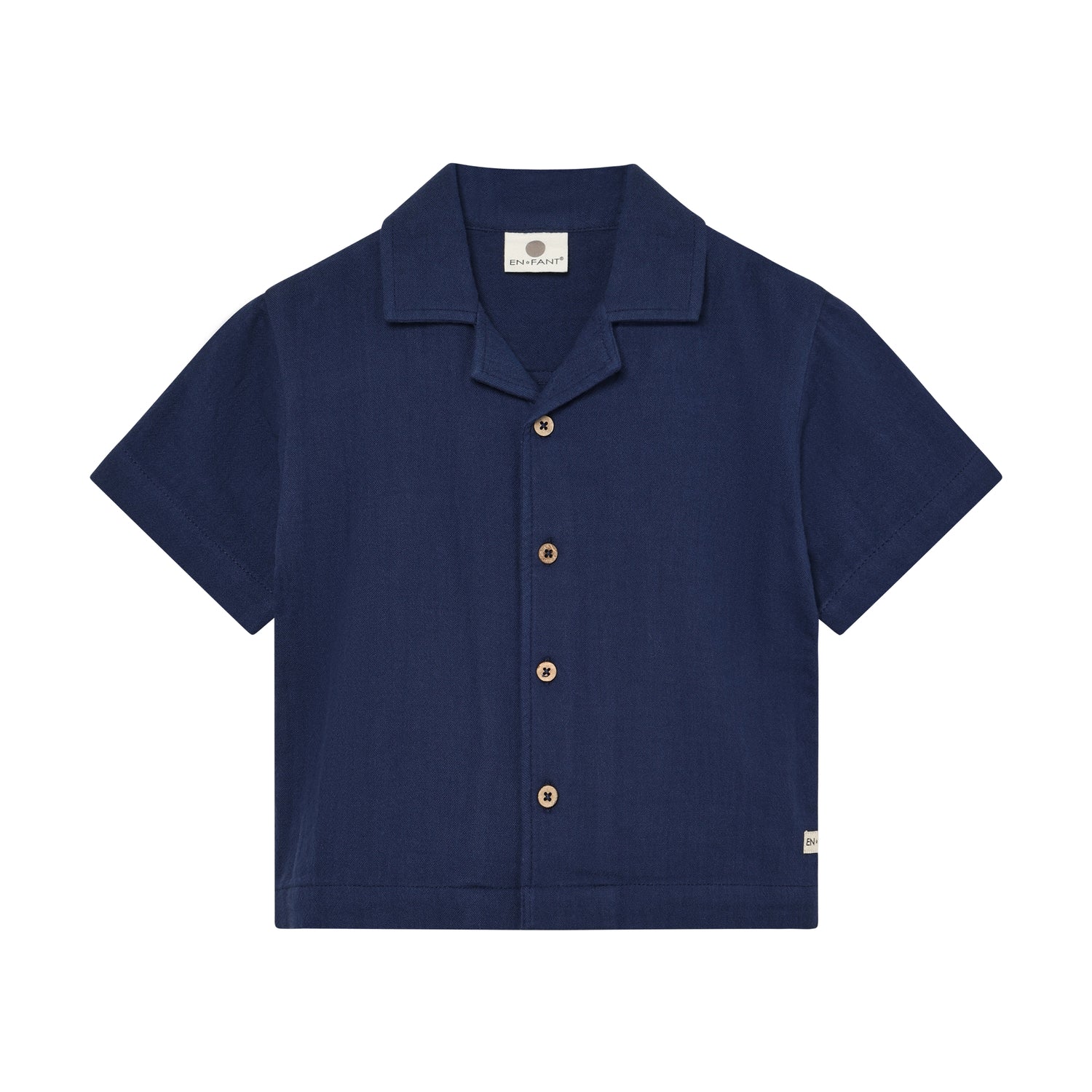 Skyrta, muslin - Medieval Blue
