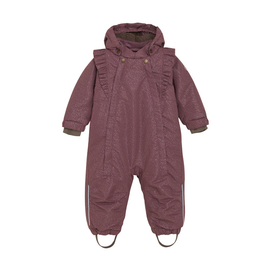 Kuldagalli glitter&frillur, baby - Rose Taupe