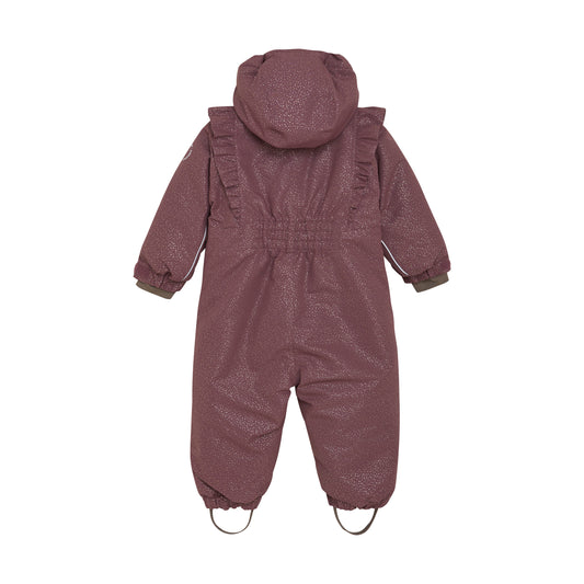 Kuldagalli glitter&frillur, baby - Rose Taupe