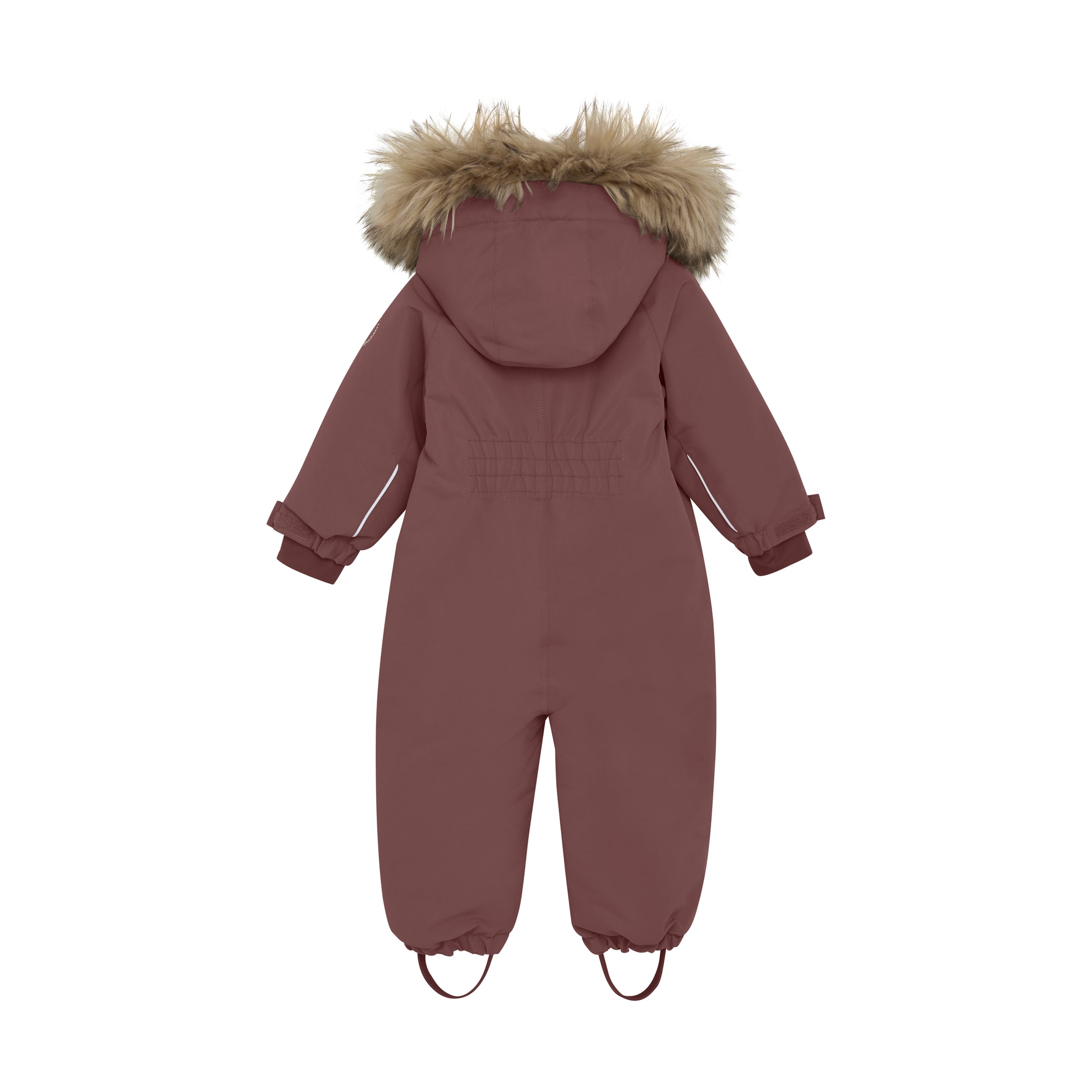 Kuldagalli m/loðkraga, baby - Rose Taupe