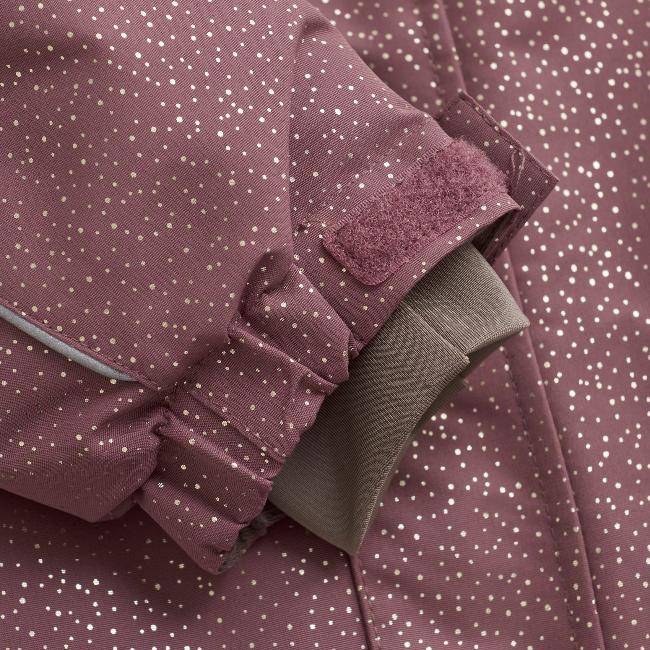 Kuldagalli glitter&frillur - Rose Taupe