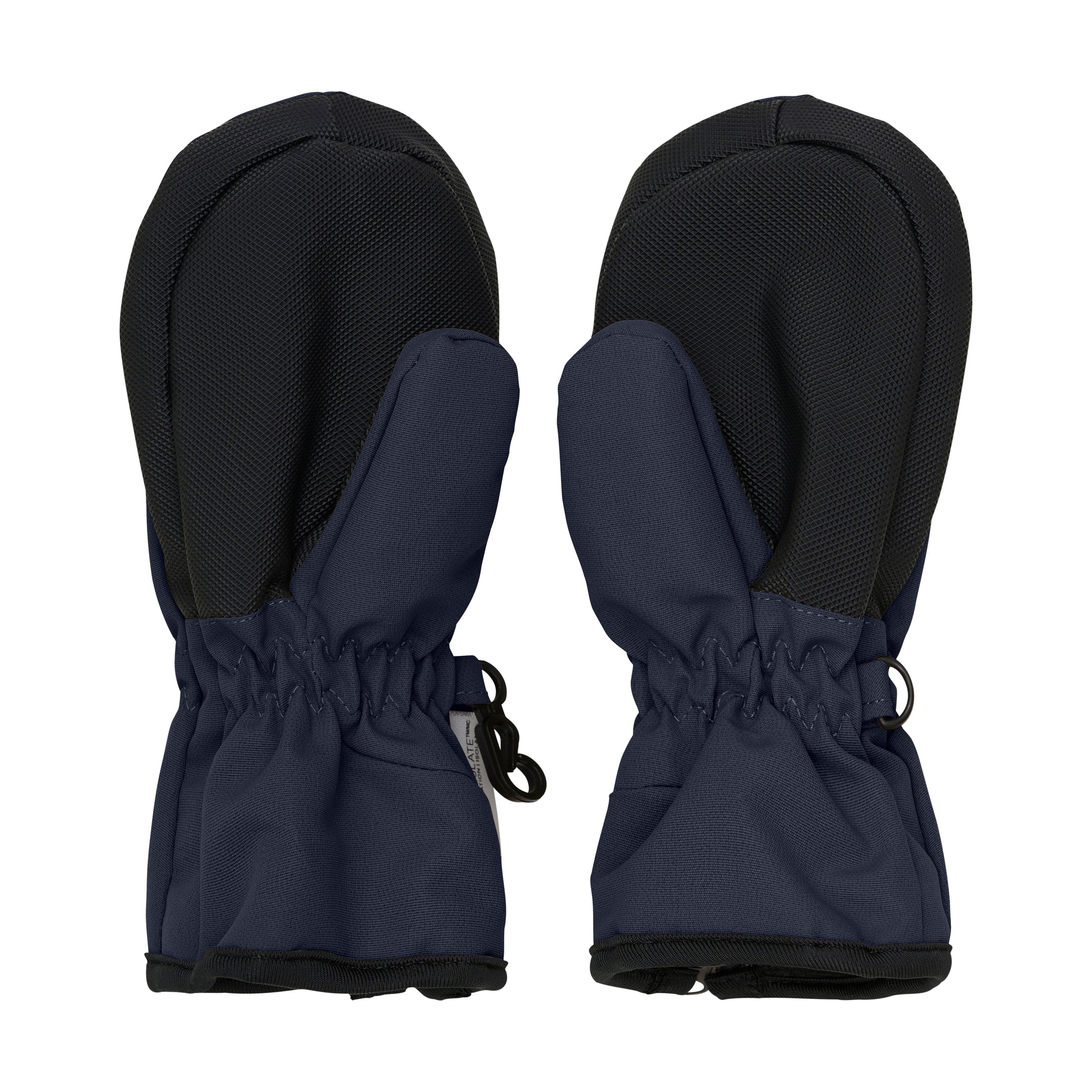 Lúffur m/rennilás - Ebony