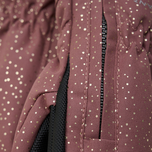 Lúffur m/rennilás - Frosted Almond