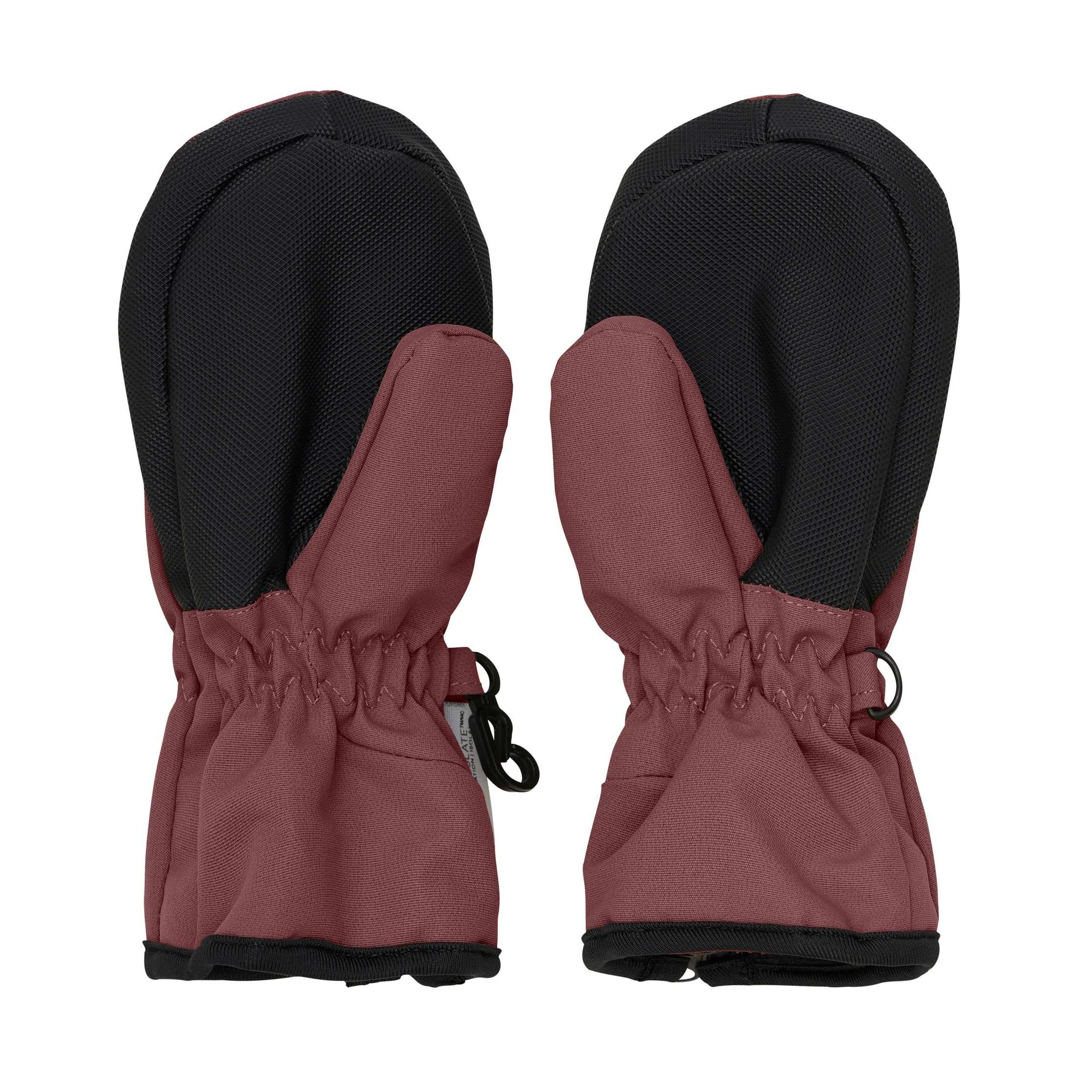 Lúffur m/rennilás - Rose Taupe