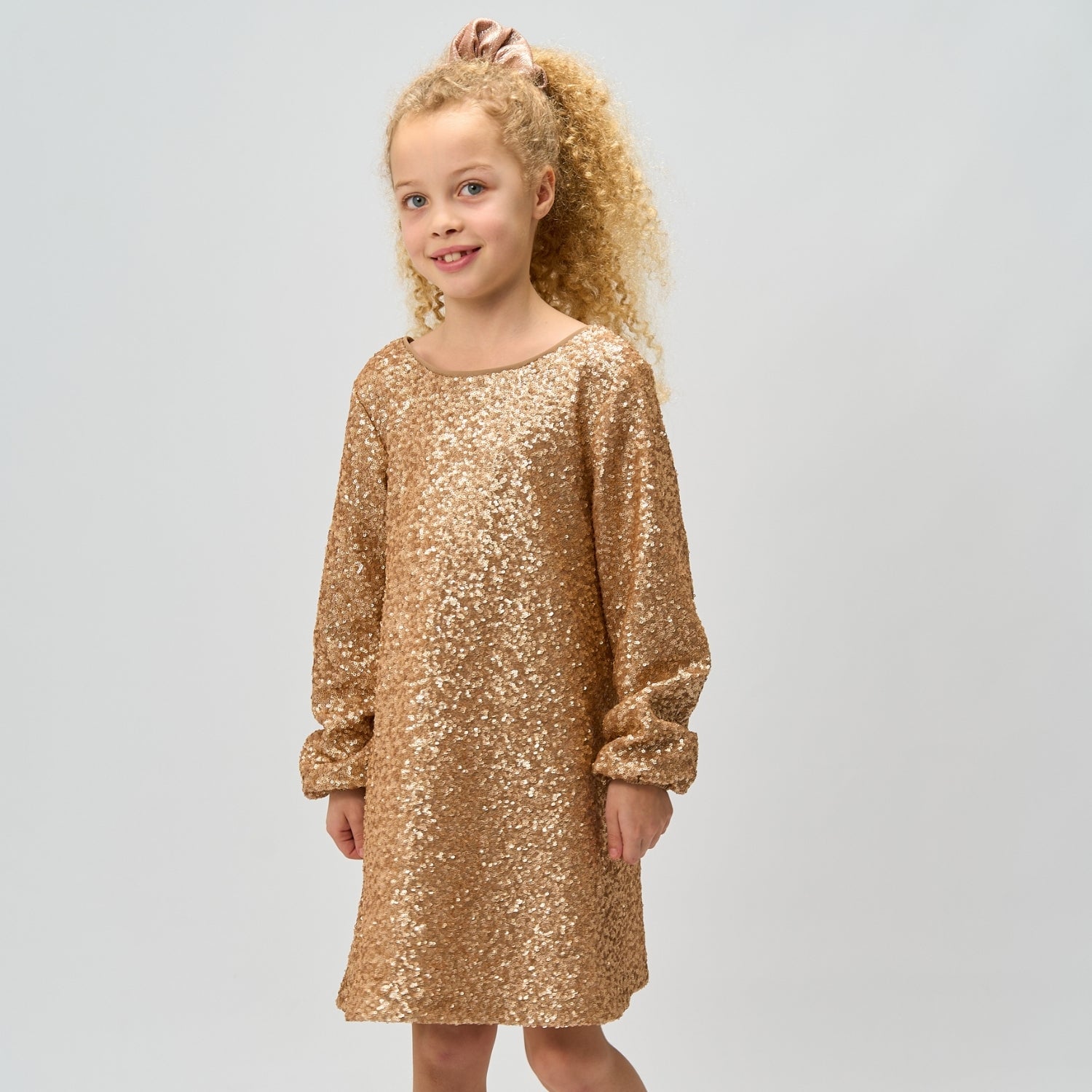 Rupa sequin kjóll - GOLD