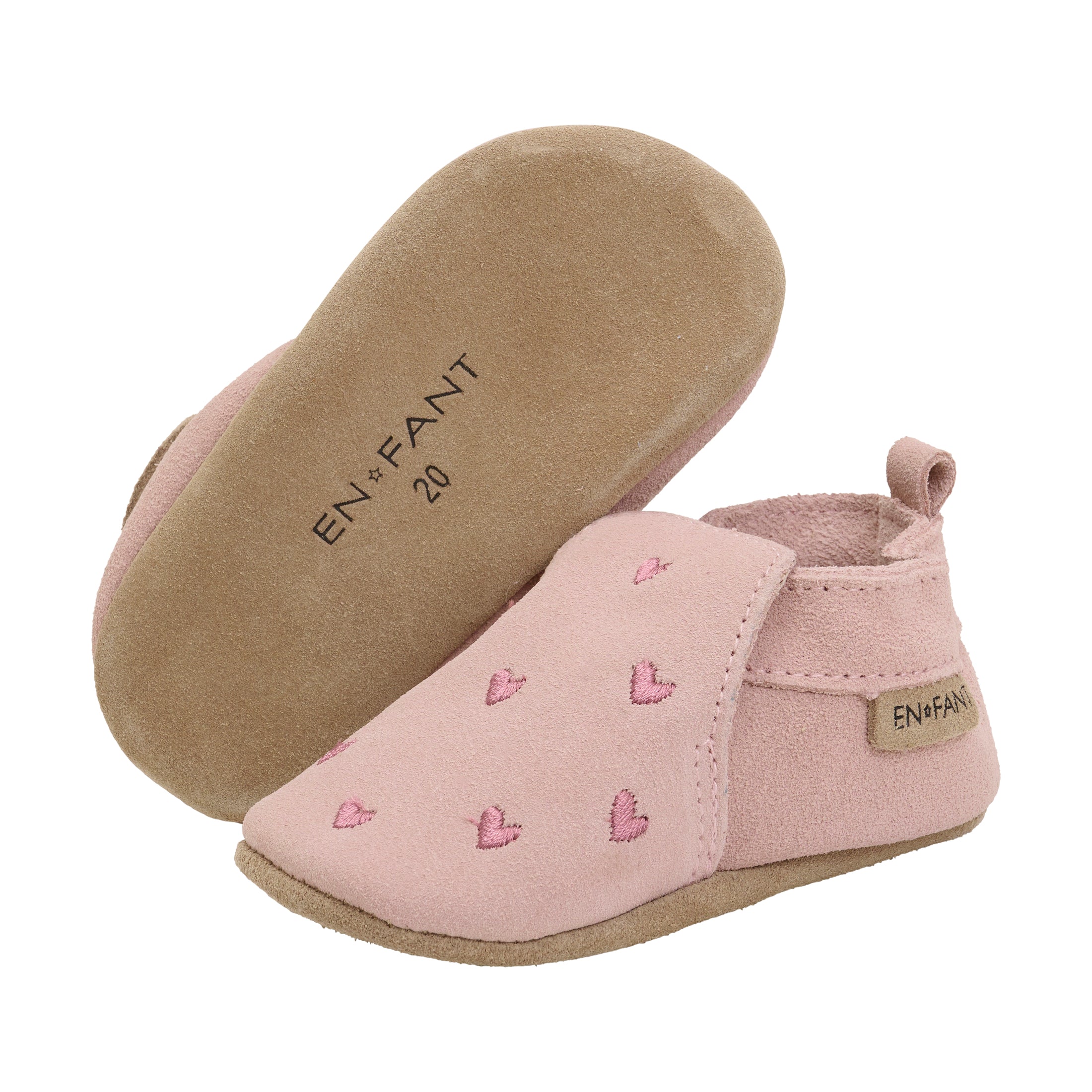 Inniskór m/doppum - Misty Rose