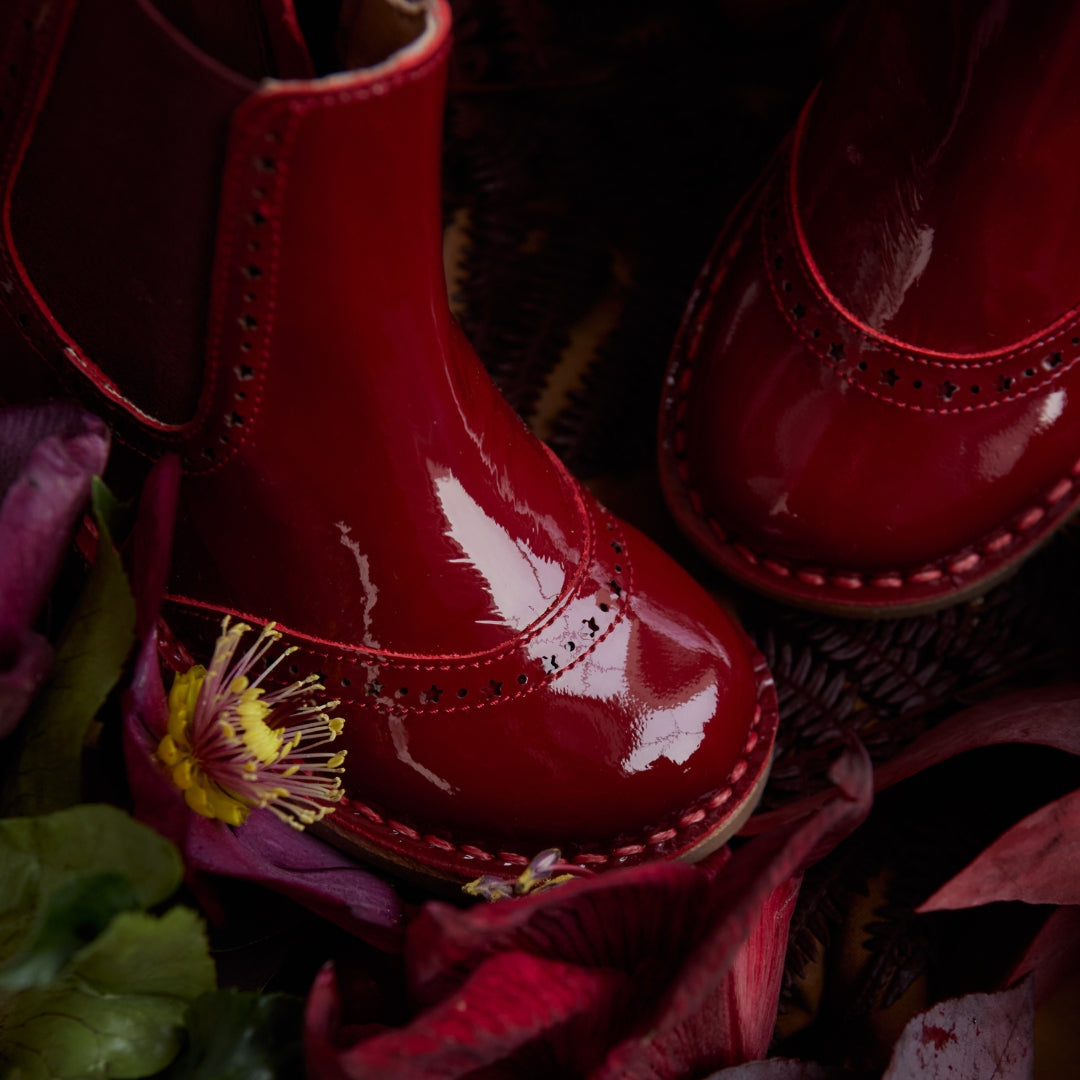 Ökklaskór, Boot Stars - Cherry Patent