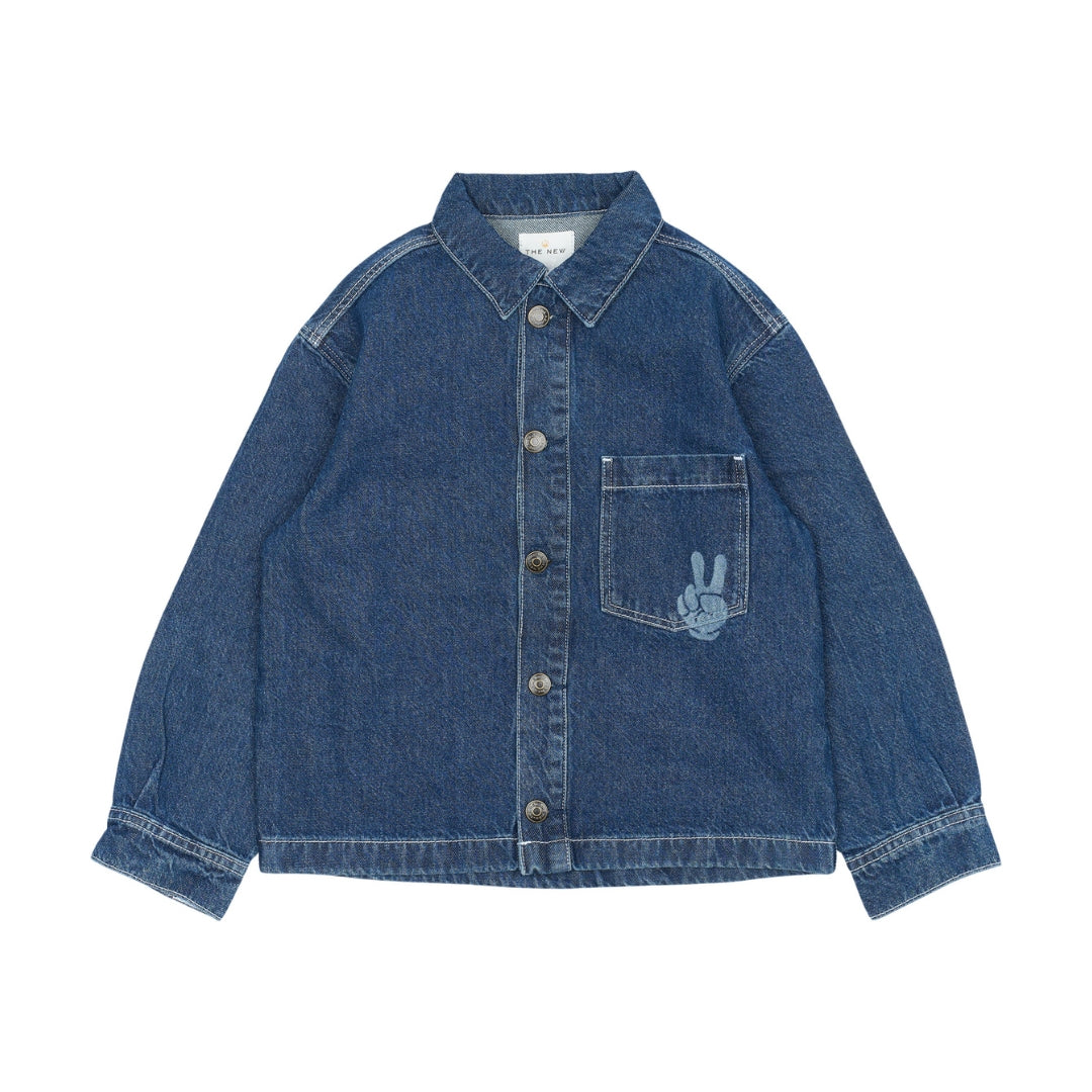 Parks Overshirt - Denim Blue