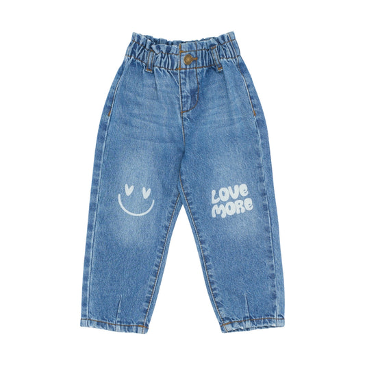 Pita Carrot Jeans - Blue Denim