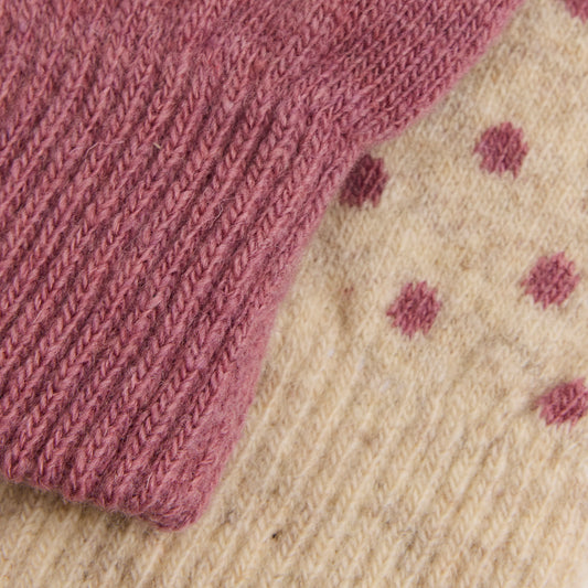 Ullarvettlingar 2pk - Nostalgia Rose