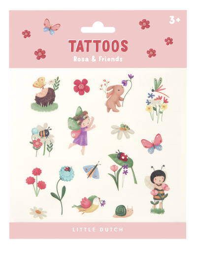 Tattoo - Rosa & friends