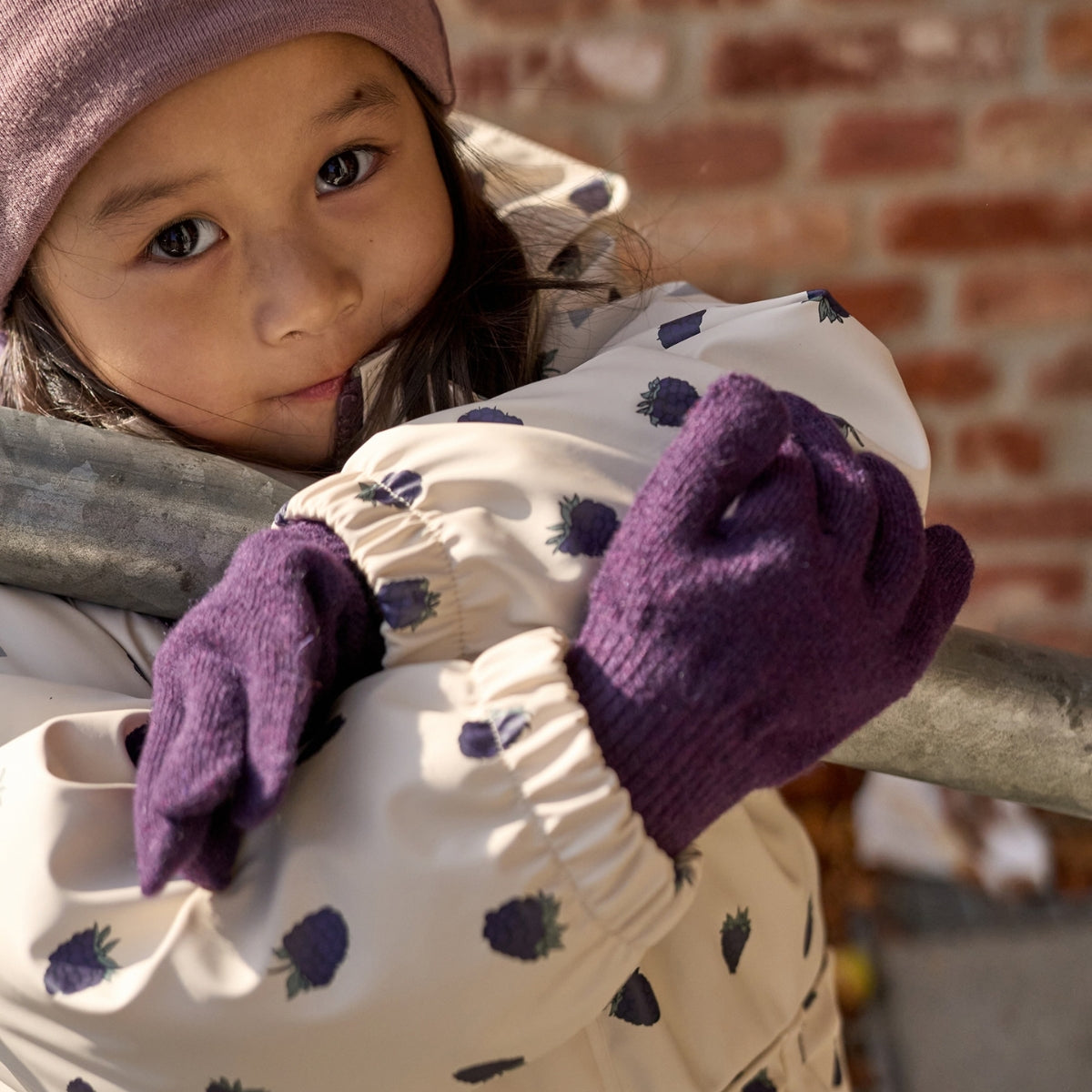Ullarvettlingar 3pk - Oxblood Red