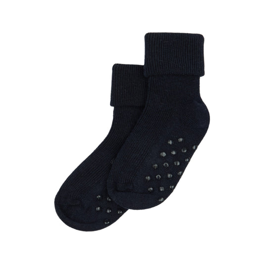 Bamboo non-slip sokkar - Navy
