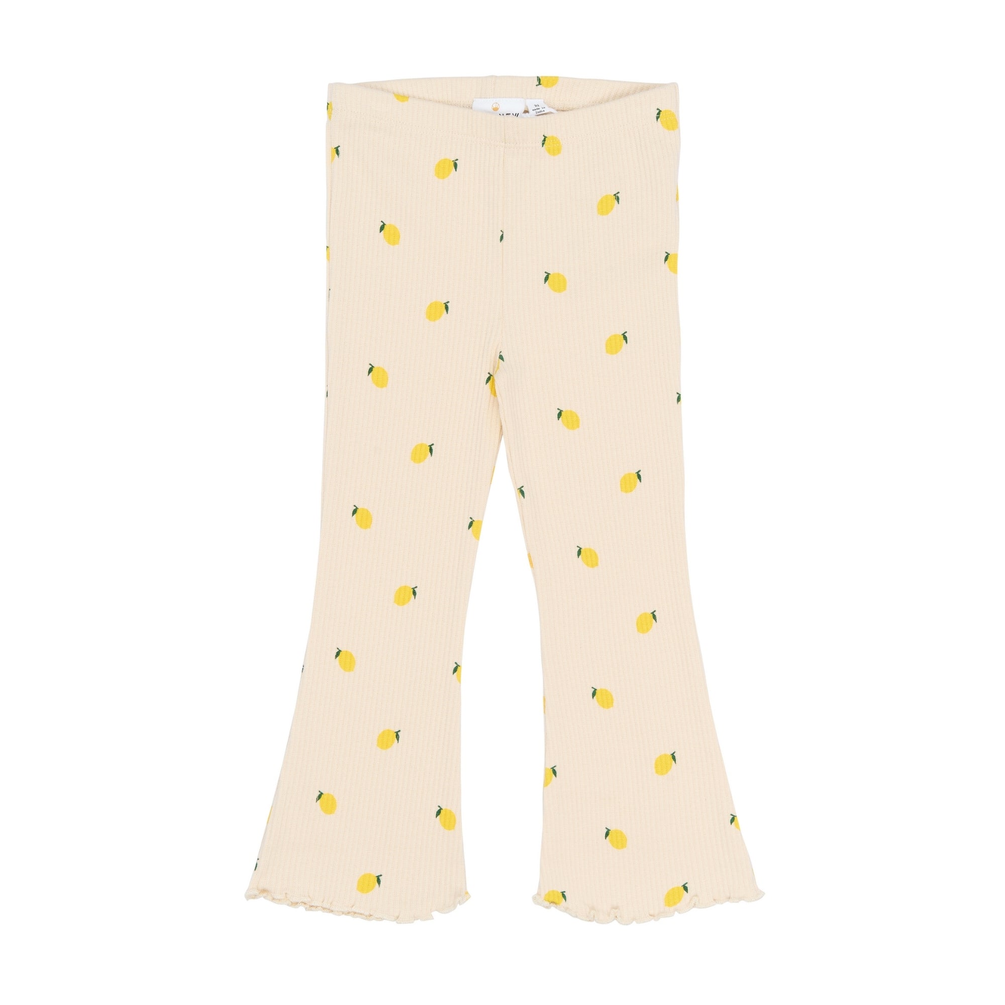Útvíðar buxur, Smilla - Gardenia Lemon