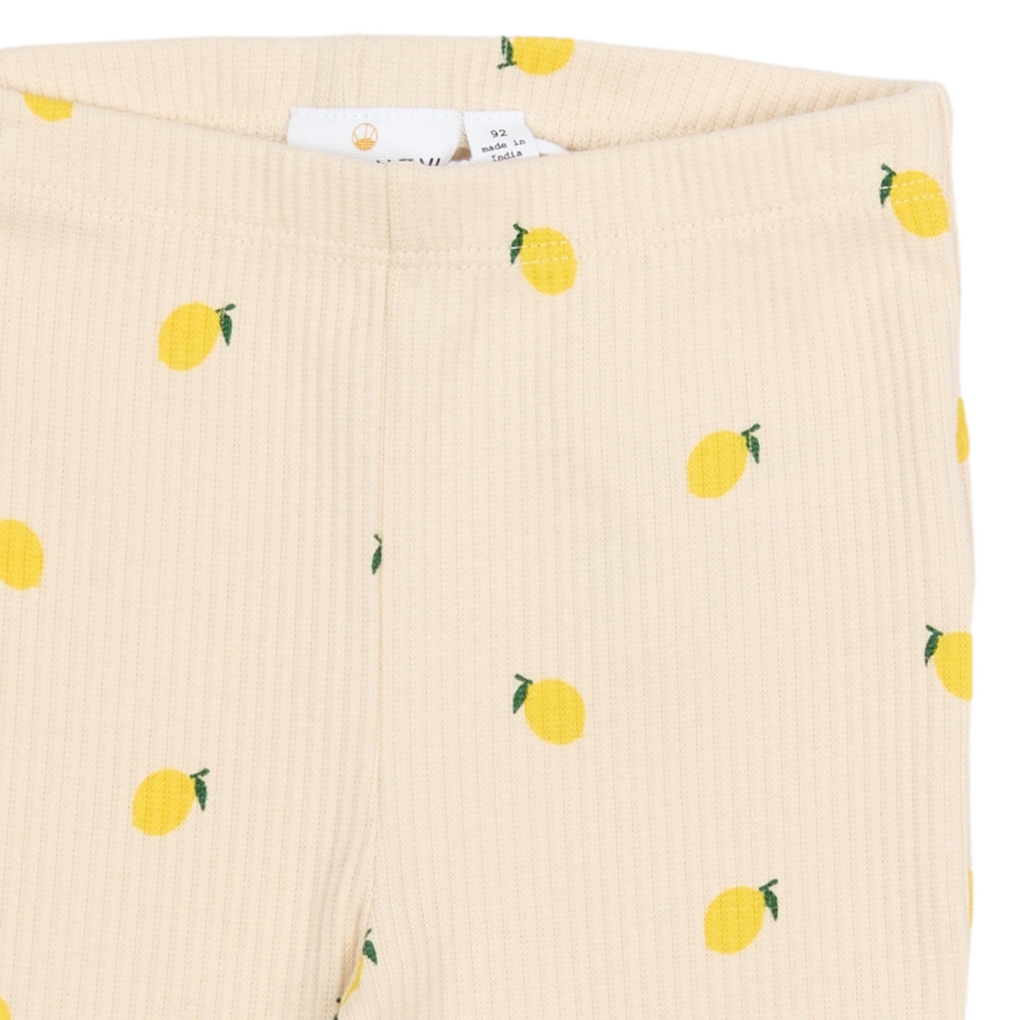 Útvíðar buxur, Smilla - Gardenia Lemon