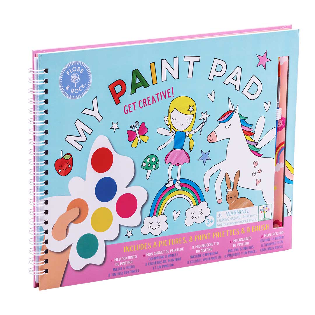 Vatnslitamálun - Rainbow Fairy My Painting Pad