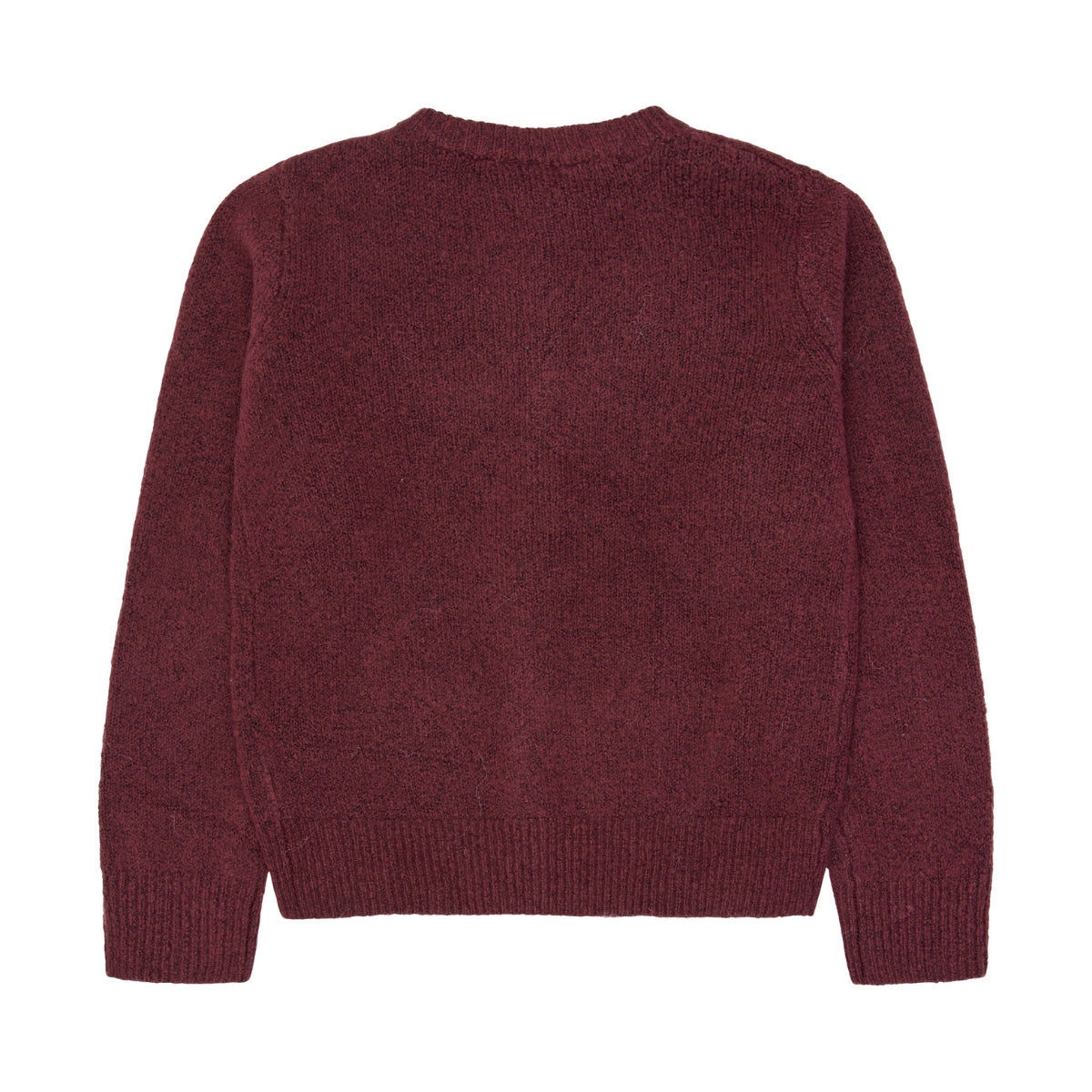 Hneppt peysa, Verity - Burgundy