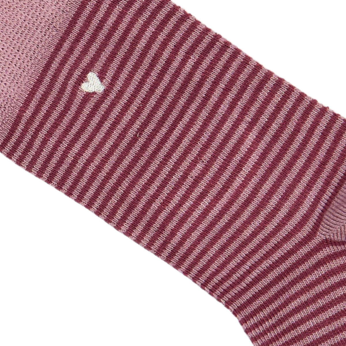 Bamboo Mini Stipe sokkar - Burgendy