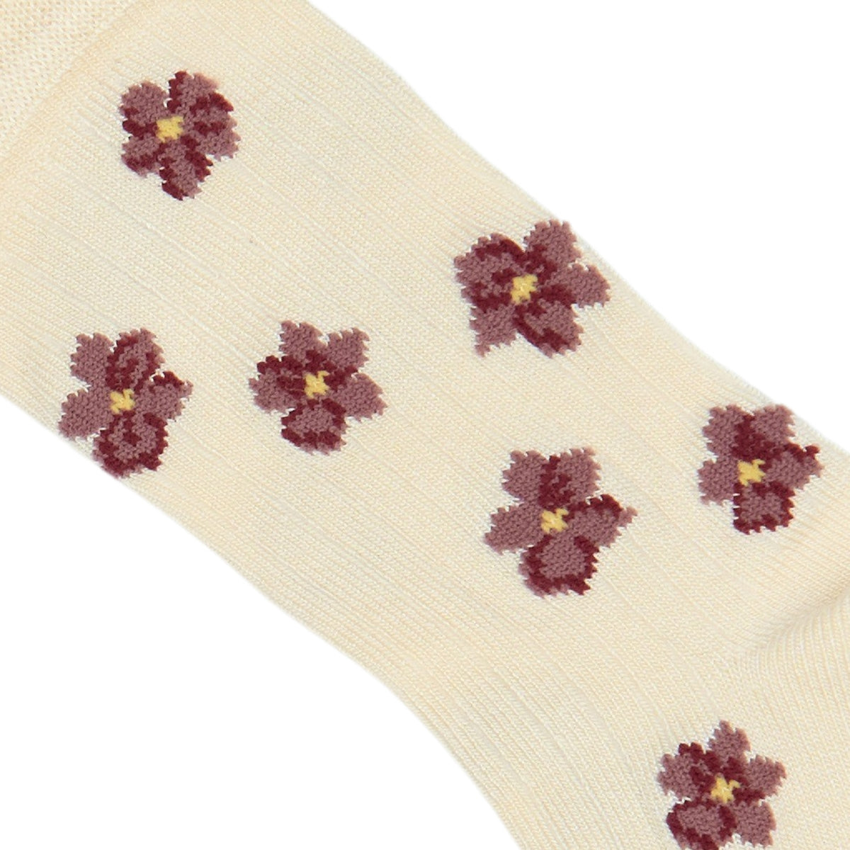 Bamboo Frill sokkar - Autumn Anemone