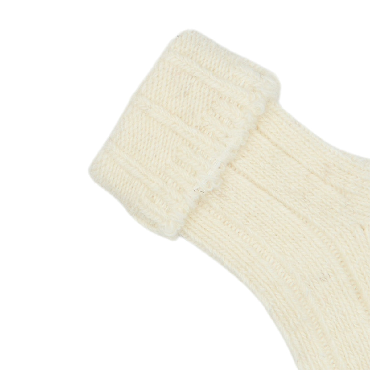 Minipop ullarsokkar - Off White