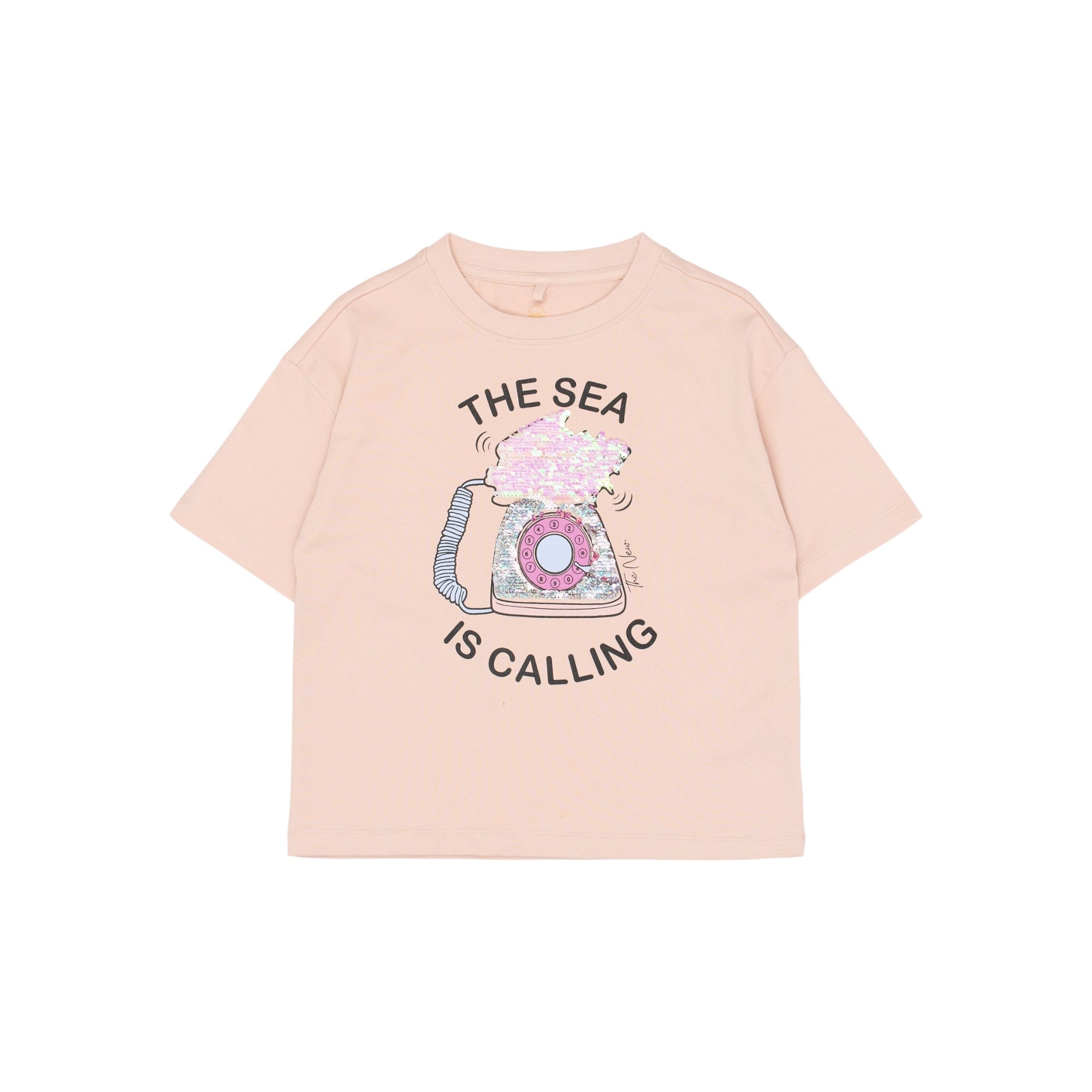 Stuttermabolur, Tiffany - Peach whip
