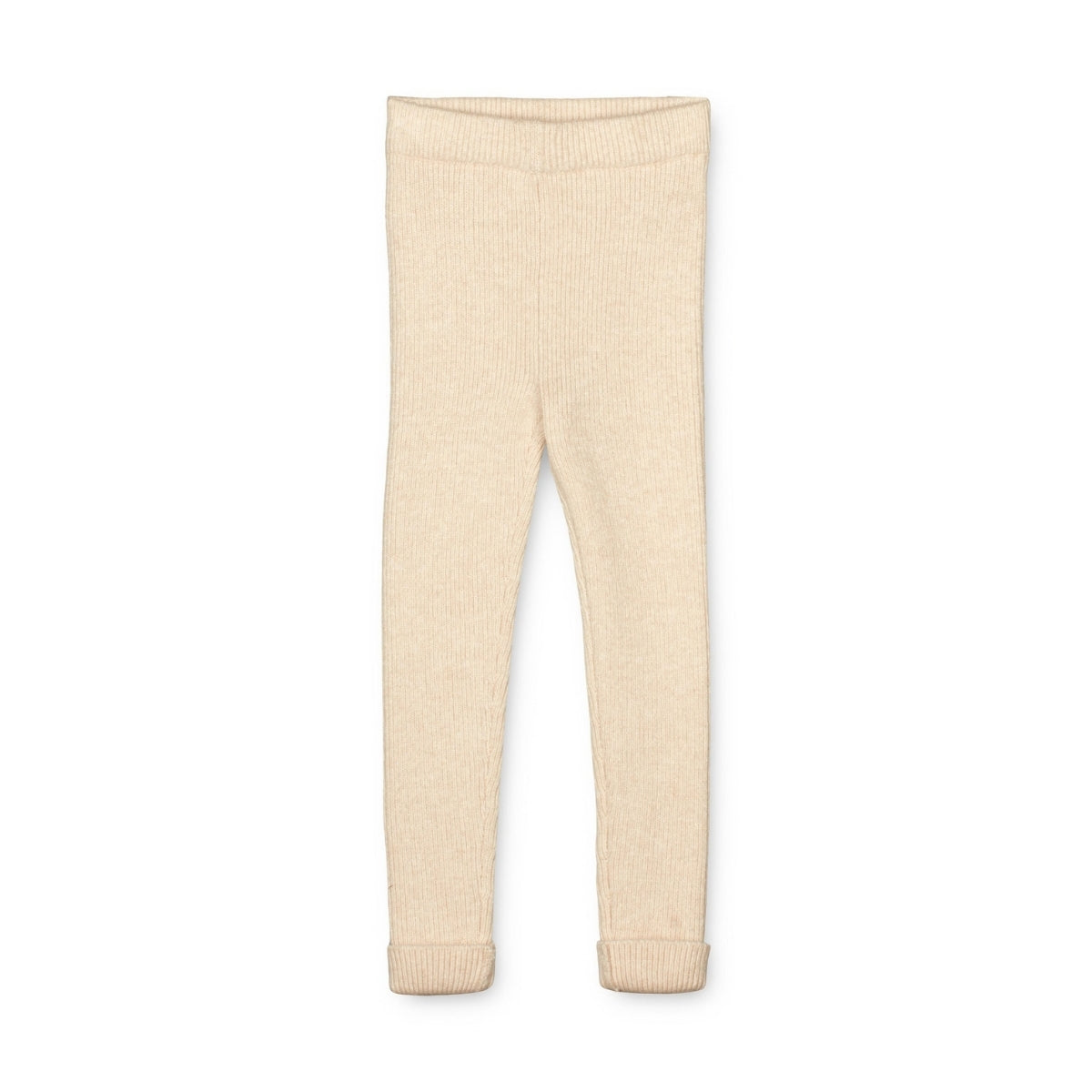 Benna Rib leggings - Sandshell