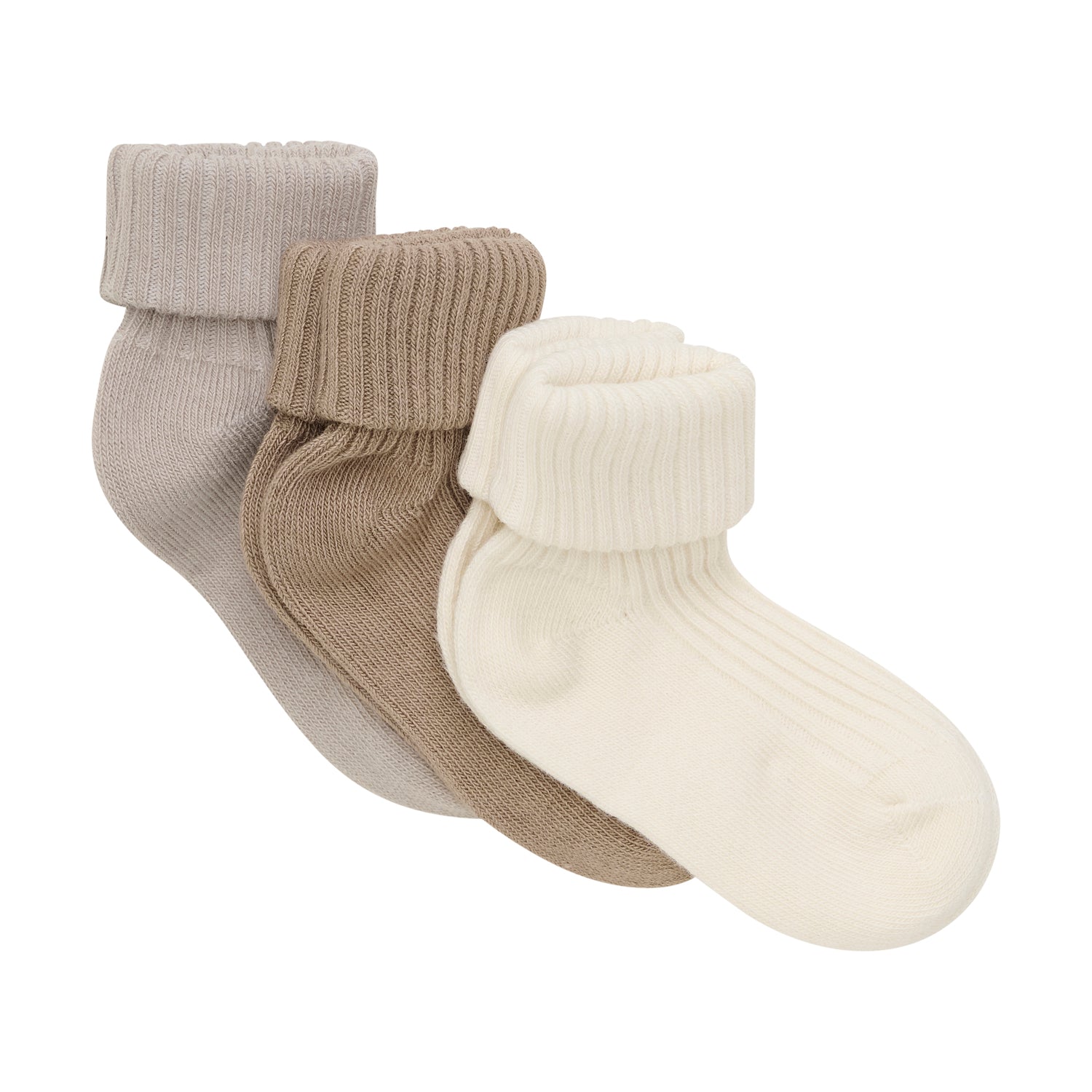 Baby sokkar 3pk - Light Taupe