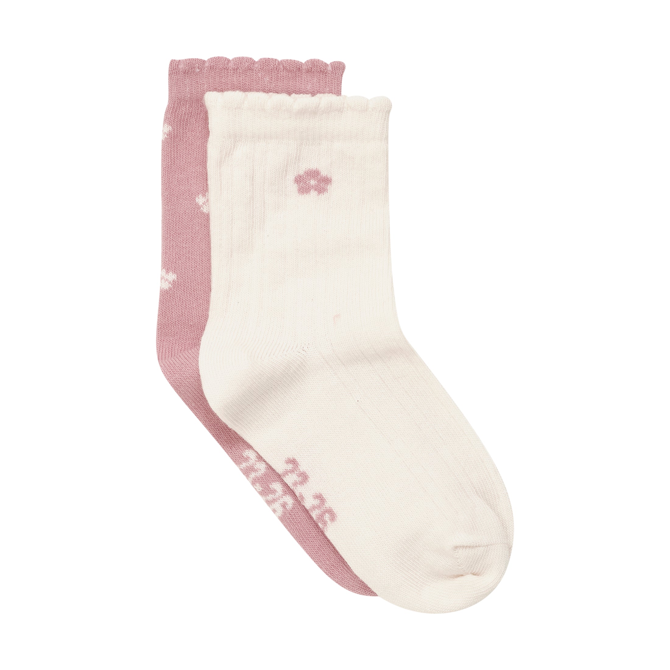 Sokkar m/doppum 2pk - Rose