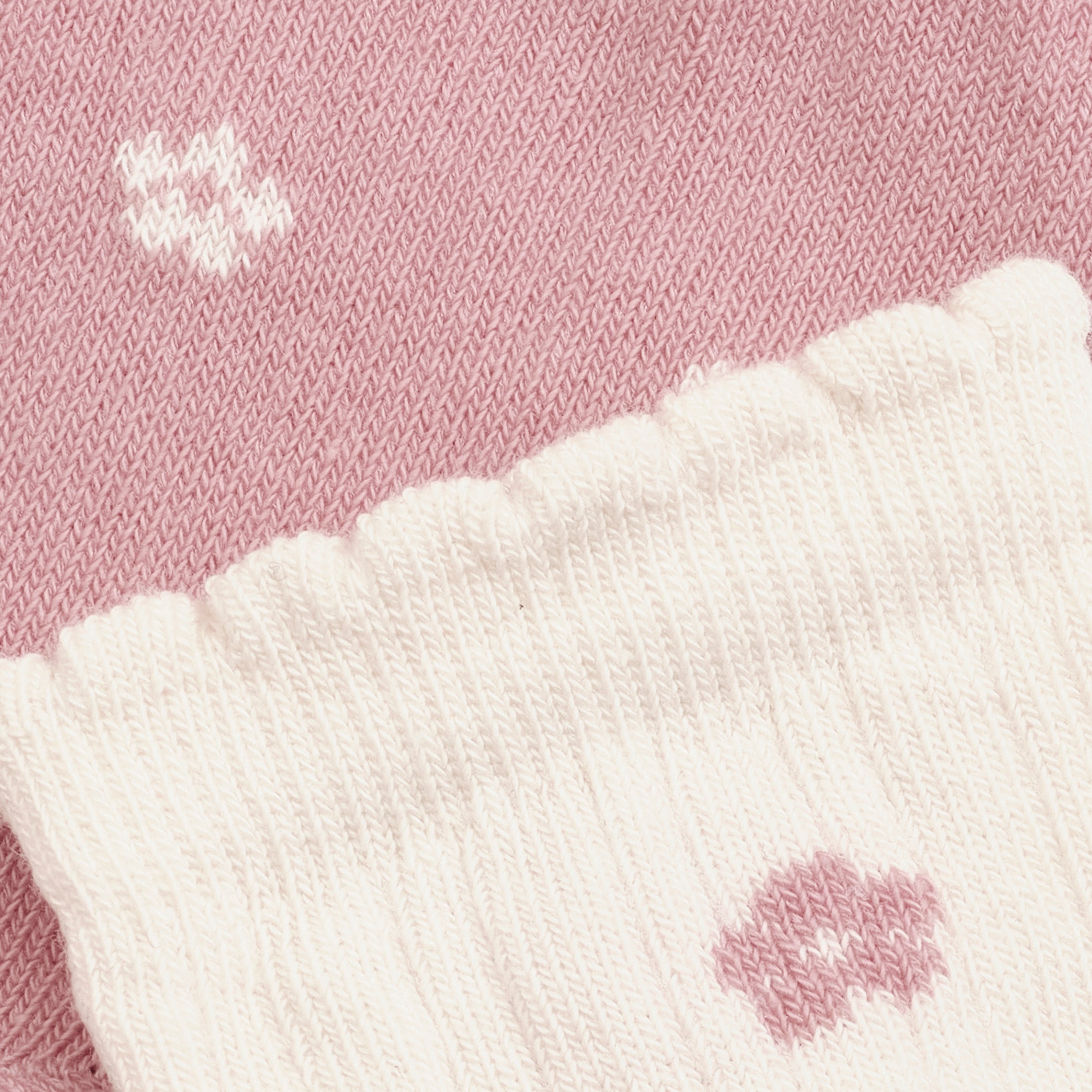 Sokkar m/doppum 2pk - Rose