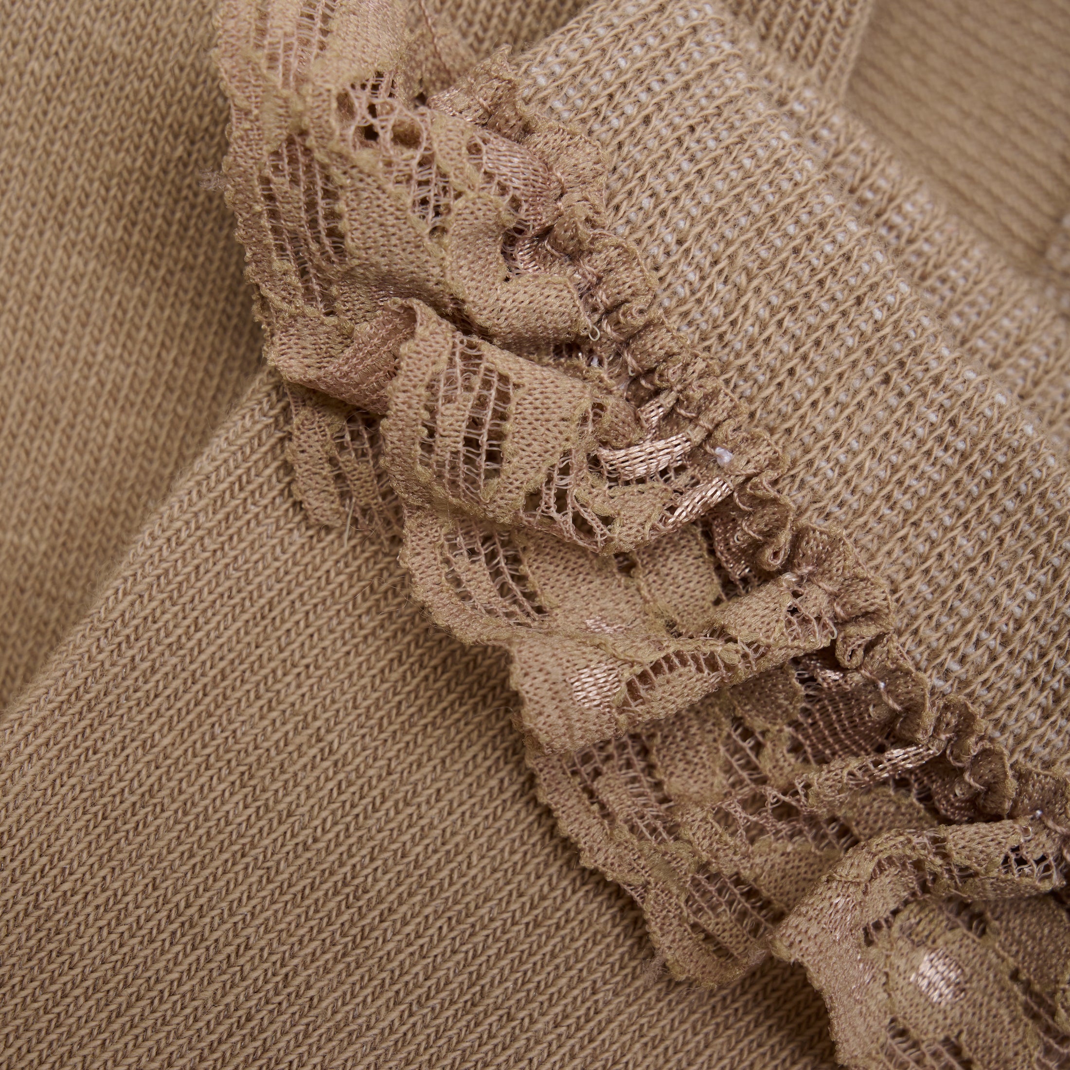 Hnésokkar m/blúndu - Amphora