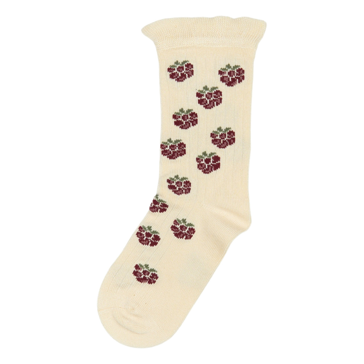 Bamboo Frill sokkar - Blackberry