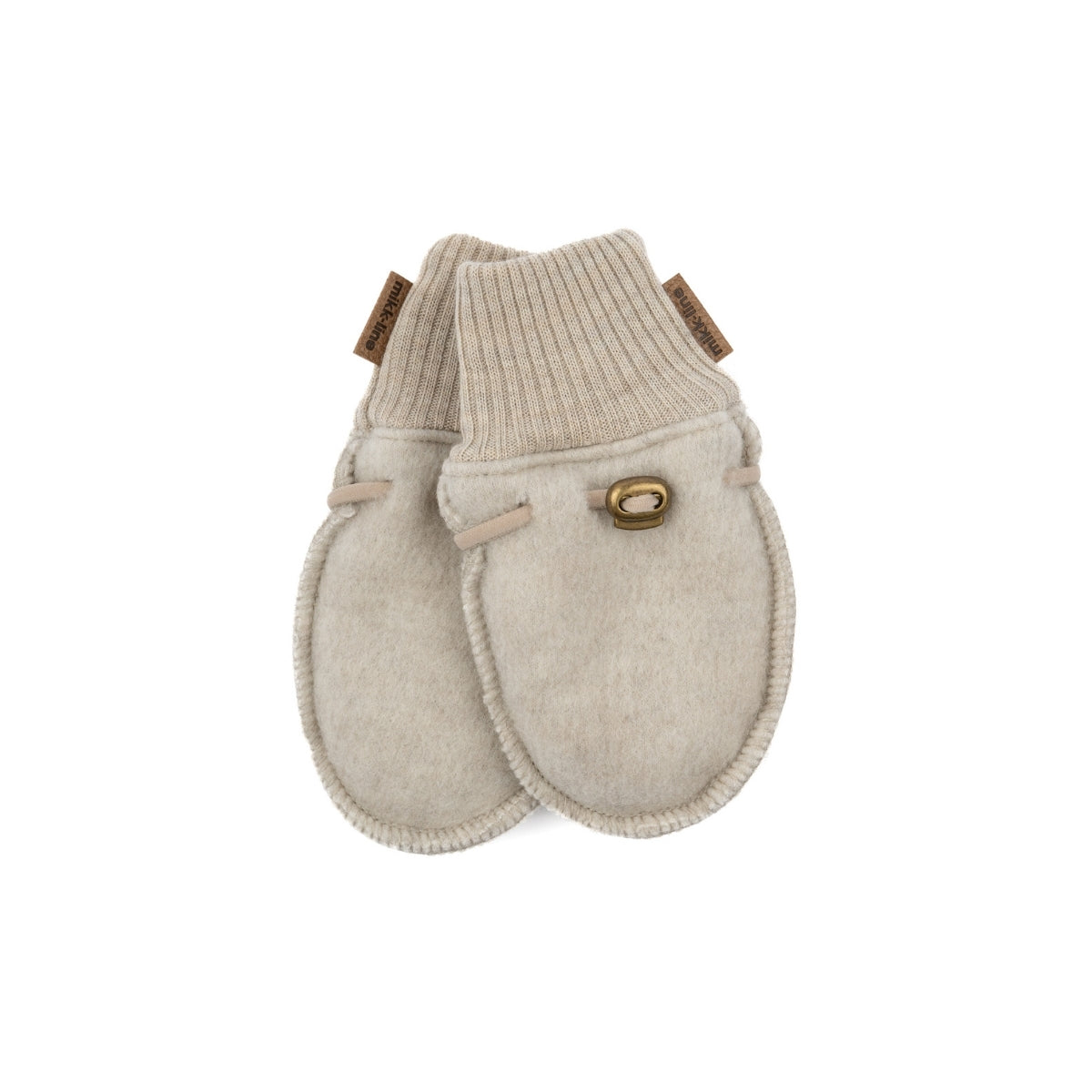 Ullarvettlingar - Melange Offwhite