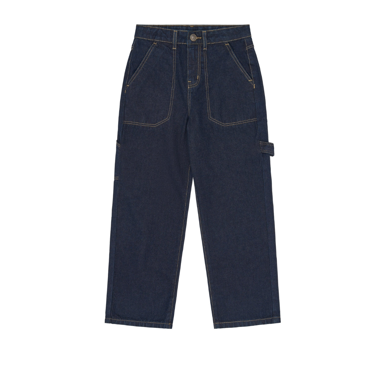 Baggy Jeans, Bern - Unwashed Blue Denim 398