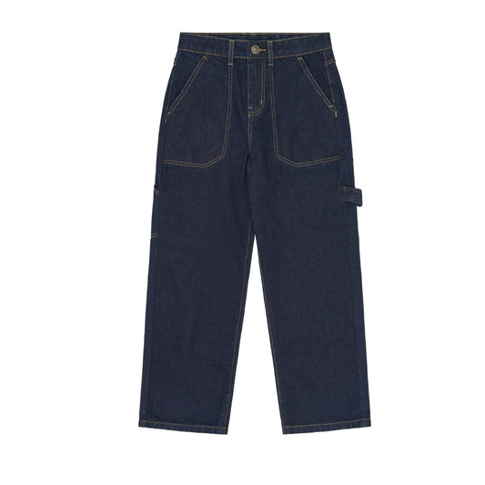 Baggy Jeans, Bern - Unwashed Blue Denim 398