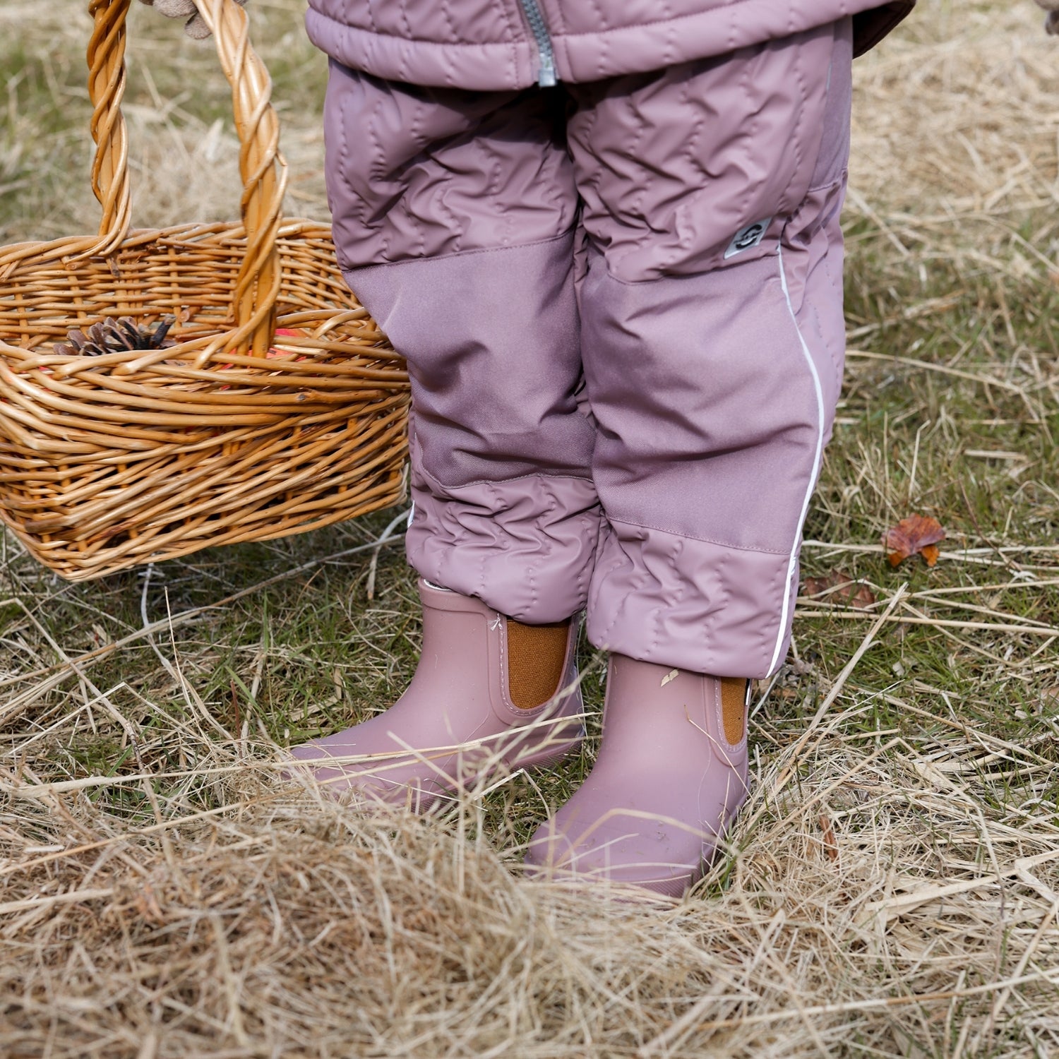 Fóðruð ökklastígvél - Twilight Mauve
