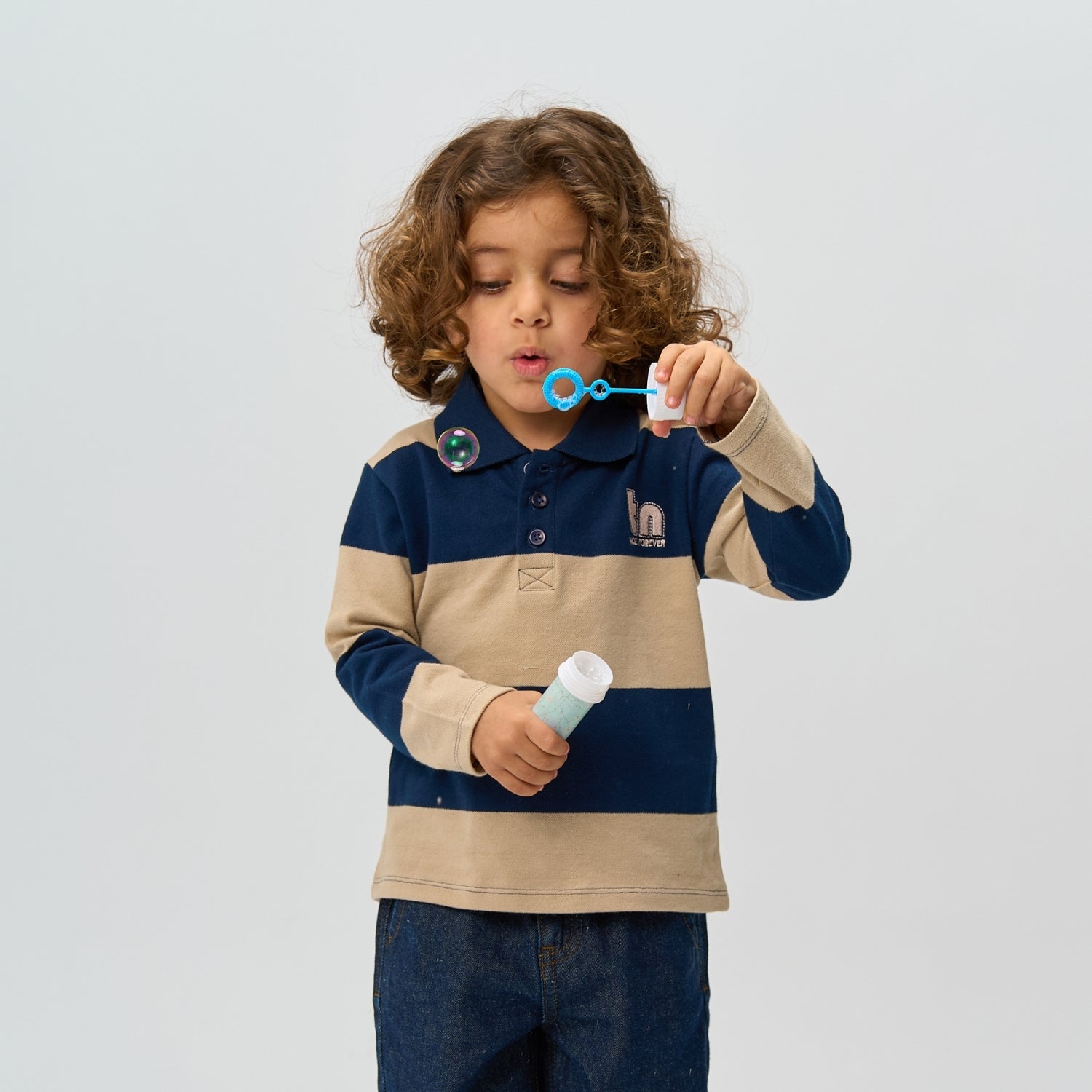 Rhett polo bolur - Navy Blazer