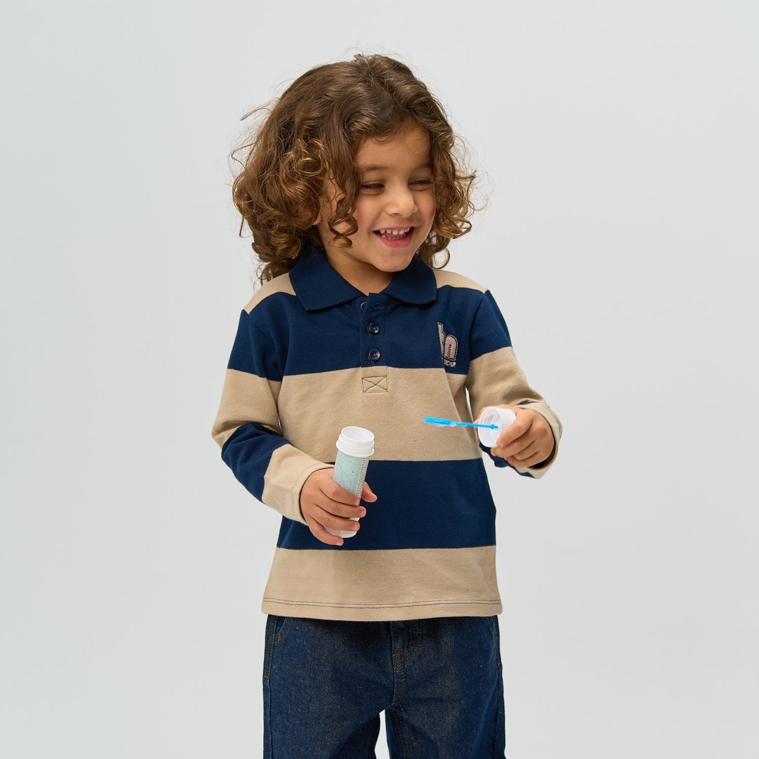 Rhett polo bolur - Navy Blazer