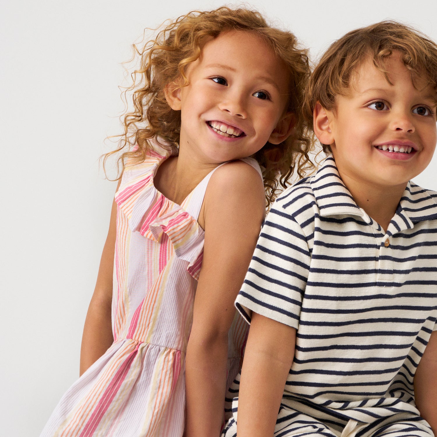 Polo bolur, röndóttur - Vanilla Ice