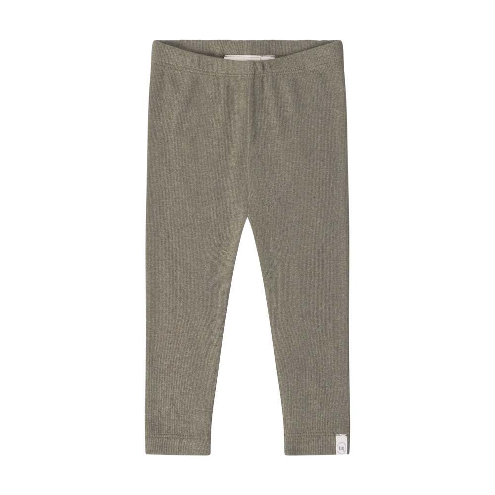 Leggings - Green melange